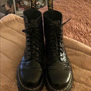 Dr. Martens Black Ankle Boots
